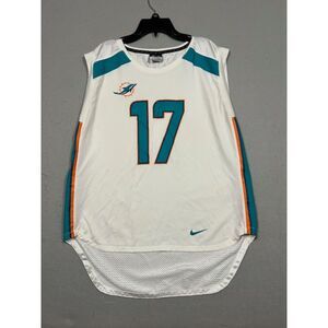 Nike NFL Miami Dolphins Sleeveless Jersey 17 Tannehill Large